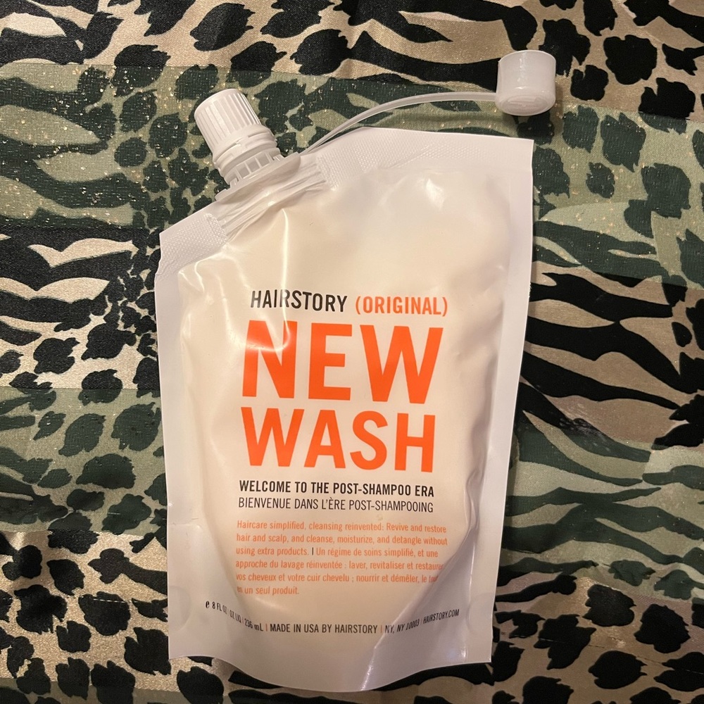 Hairstory New Wash Original 8 ounce (new, unopened pouch)